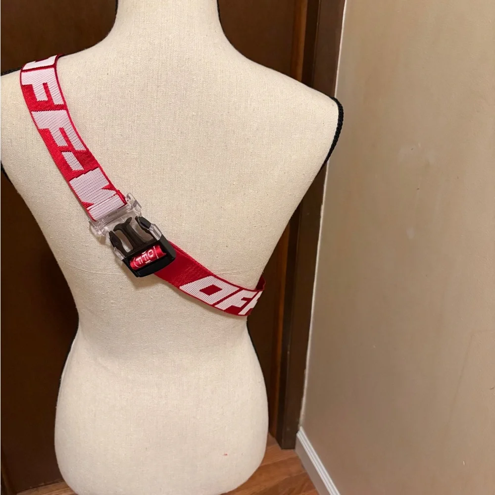 Off-White Industrial Belt and Water Bottle Bag, 100% Authentic, Brand New